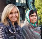 JK Rowling and Malala Yousafzai