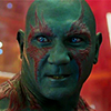 While many wrestlers have turned in wooden performances on film, Bautista's is intentional (and pretty darn funny) as the vengeful Drax the Destroyer, a brute