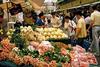 open-air market: Paris produce market [Richard PassmoreStone/Getty Images] 