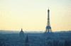 Eiffel Tower: Paris skyline at dusk [ Digital Vision/Getty Images] 