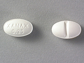 Image of XANAX 0.25 MG TABLET