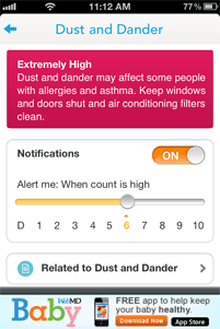 WebMD Allergy App Screenshot 4