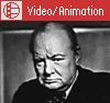 Churchill, Winston: first speech as prime minister [Public Domain] 