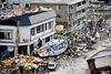 Japan earthquake and tsunami of 2011: wreckage in Ōfunato, Japan, March 11, 2011 [Petty Officer 1st Class Matthew Bradley/U.S. Navy photo] 