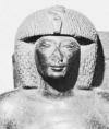 Thutmose IV: granite sculpture [Courtesy of the Egyptian Museum, Cairo; photograph, Hirmer Fotoarchiv, Munich] 