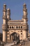 The Charminar in the old city of Hyderabad, Andhra Pradesh, India.
[Credit: L. Werner/Superstock]