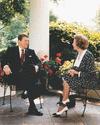 Reagan, Ronald; Thatcher, Margaret [Courtesy Ronald Reagan Library] 