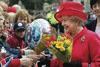 Elizabeth II: celebrating her 80th birthday in 2006 [AP] 