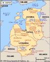 The Baltic states: Estonia, Latvia, and Lithuania.
[Credit: Encyclop?dia Britannica, Inc.]