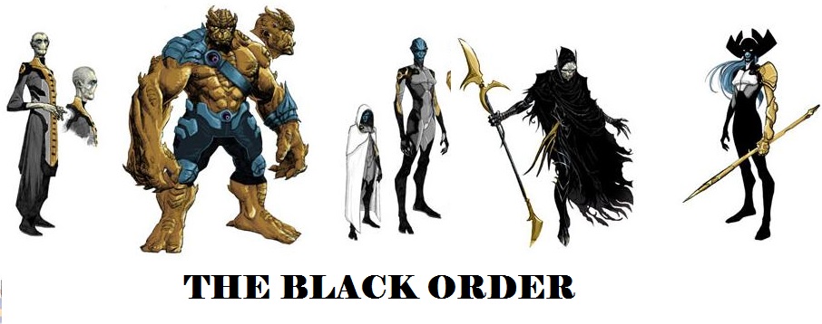 Thanos' Black Order, as seen in Jonathan Hickman's current Avengers run