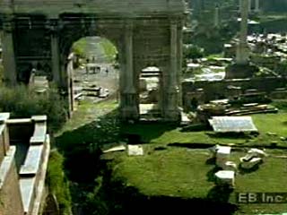 Rome, scenes of [Credit: Encyclop&#x00e6;dia Britannica, Inc.]