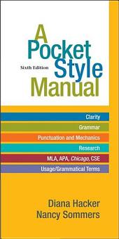 A Pocket Style Manual: A PDF-style e-book, Edition 6
