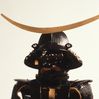 Date Masamune’s suit of armor and helmet that bears his signature crescent moon crest.