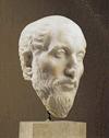 Plotinus: Roman portrait bust of Plotinus, 3rd century, Ostia, Italy [G. Dagli Orti/DeA Picture Library] 