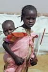Darfur: children at a camp for displaced persons [Ramzi Haidar—AFP/Getty Images] 