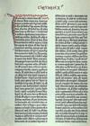 Gutenberg, Johannes: page from the Gutenberg Bible