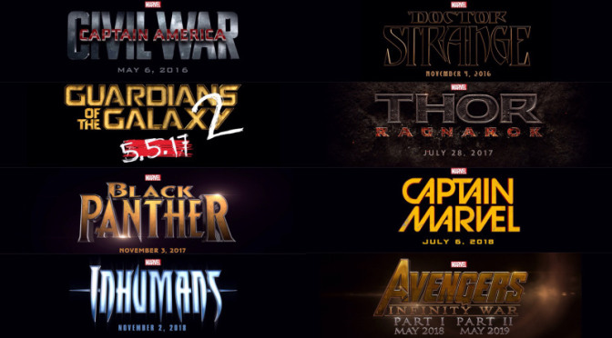 Marvel Movie 2014 update collage