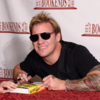 Chris Jericho signs copies of his book