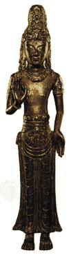 Nanzhao: bronze bodhisattva