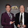 Robert Downey Jr. and Robert Duvall at event of Hollywood Film Awards