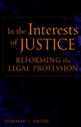 Cover for In the Interests of Justice