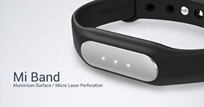 Xiaomi Mi Band pulsera inteligente. Color negro.