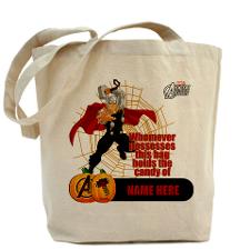 Personalized Halloween Thor Tote Bag