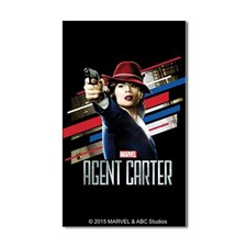 Agent Carter Stripes Decal