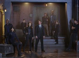 The cast of Marvel's Agents of S.H.I.E.L.D. from the hit series' second season