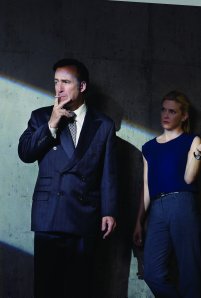 Still of Bob Odenkirk and Rhea Seehorn in Better Call Saul (2015)