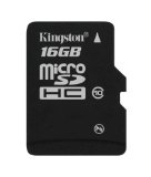Kingston Scheda microSDHC/SDXC - Classe 10 UHS-I, 16GB Velocit Minima di 10 MB/s solo Scheda