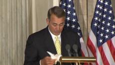 Boehner wells up at ceremony for Nicklaus