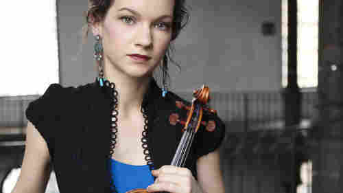 Violinist Hilary Hahn.