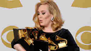 Adele won each of the six Grammys for which she was nominated, including the awards for Album, Song and Record of the Year. She also performed for the first time since canceling a tour last year to recover from throat surgery.