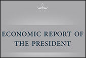 An image of the cover of the 2015 Economic Report of the President. 