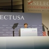 Secretary Pritzker addresses the 2015 SelectUSA Investment Summit.