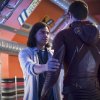 Still of Grant Gustin and Carlos Valdes in The Flash (2014)