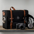 Town 30 Emissary camera bag features lens cap mount and customizable pockets
