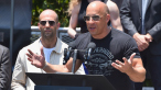 Vin Diesel Jason Statham Fast and Furious Supercharged Universal Studios Hollywood