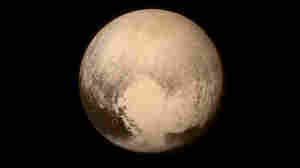 The last image of Pluto taken by New Horizons.