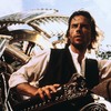 Guy Pearce aboard his time machine in the 2002 movie version of H.G. Wells' classic novel.