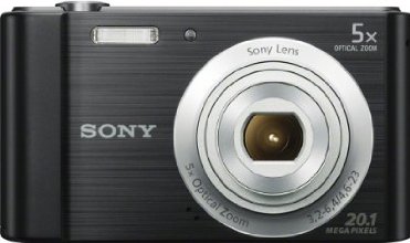 Sony W800/B 20.1 MP Digital Camera (Black)