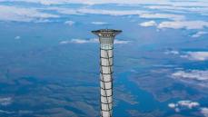 20 km high space elevator tower planned
