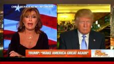 You're seeing some idiots in the press: Sarah Palin tells Trump