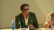 Johnny Depp talks 'Black Mass' in Venice