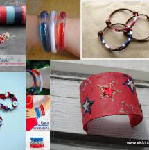 Patriotic Jewelry for Kids - vickiodell.com