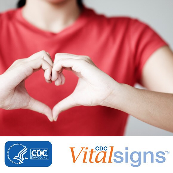 Your #HeartAge should be the same or younger than your actual age. Smoking, blood pressure, diet, and exercise can all affect your heart age. Calculate yours today: link in bio #VitalSigns