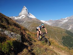 Mountainbiking in Zermatt