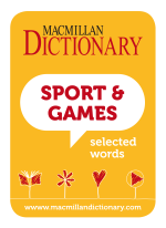 Sounds: themed wordlists – sport and games