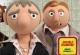 LIfe on Mars puppets with Double Diamond logo